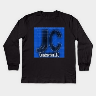 JC Construction LLC Official Apparel Kids Long Sleeve T-Shirt